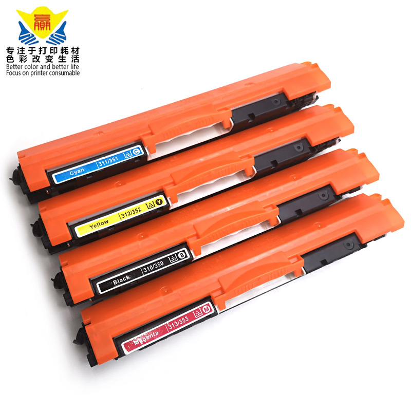quality ce310A CRG329 color compatible toner cartridge for LBP7010C LBP7018C Series