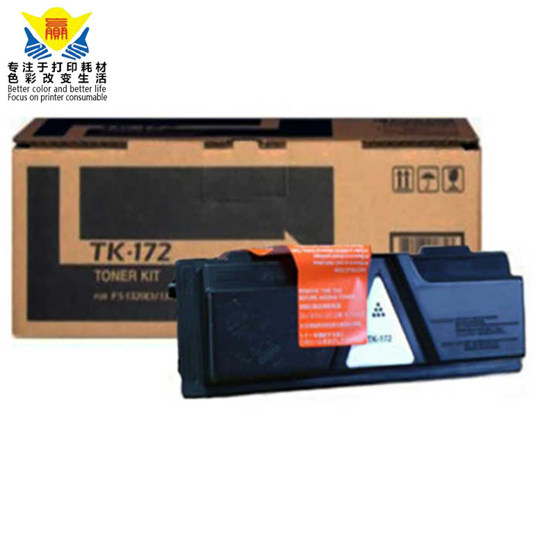 top quality black TK174 toner cartridge TK-170 TK171 TK172 compatible for FS-1320D FS-1370DN copier laser printer