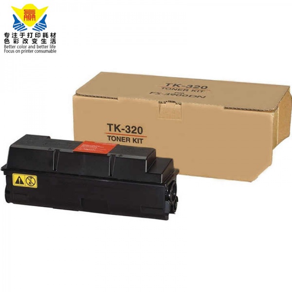 quality black compatible toner cartridge TK-320 TK322 for FS-3900DN FS-4000DN copier laser printer photocopier