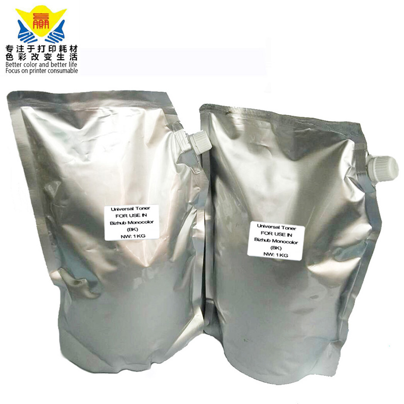compatible black refill toner powder universal for Konica Minolta BizHub 420 500 black copier excellent print result