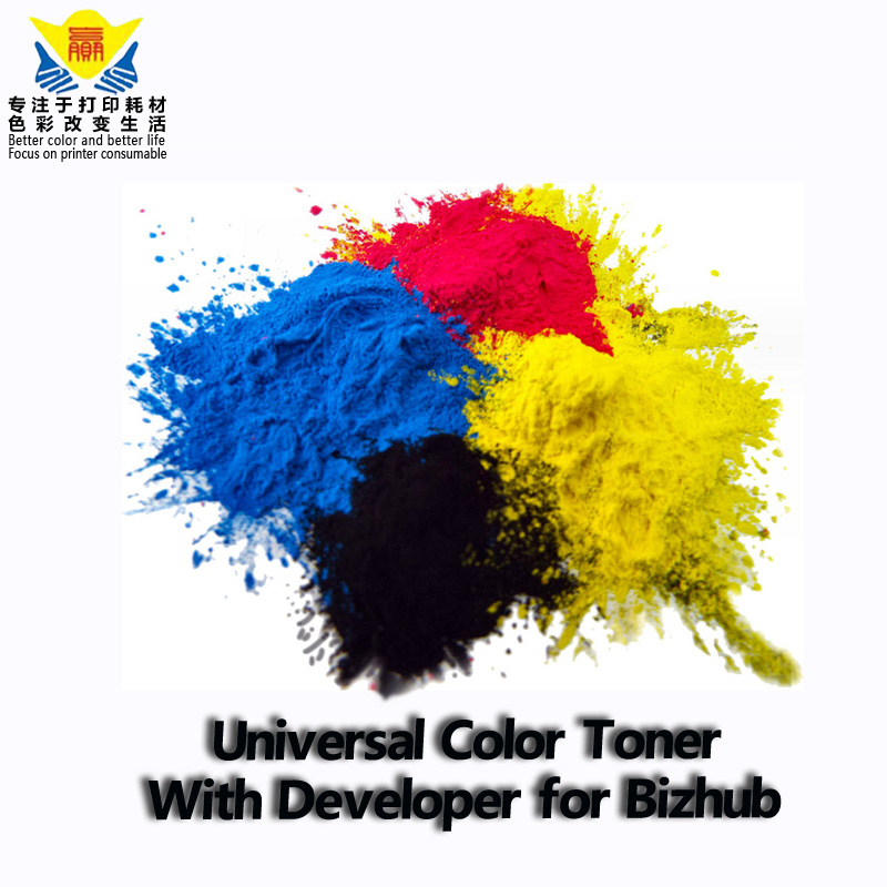 with developer compatible color refill toner powder From Japan for Konica Minolta Bizhub copier large business machine