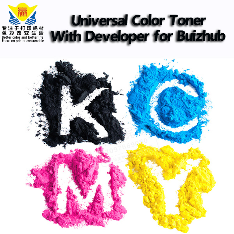 with developer compatible color refill toner powder From Japan for Konica Minolta Bizhub copier large business machine