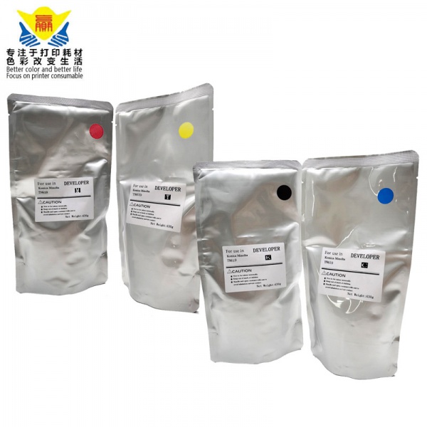 from Japan developer powder for TN619 Konicas Minolta Bizhub PRESS c1060P 630g per bag