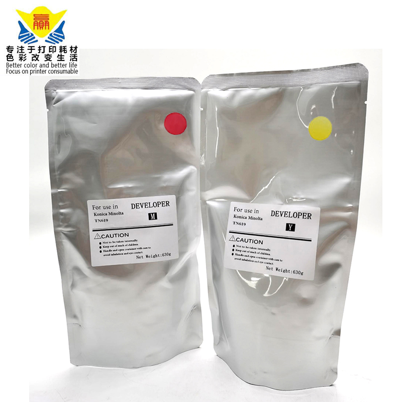 from Japan developer powder for TN622 Konicas Minolta Bizhub C1085 C1100 1200g per bag