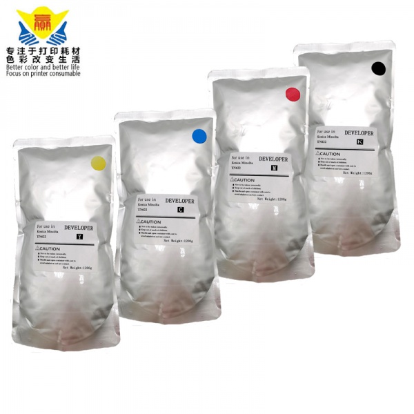 from Japan developer powder for TN622 Konicas Minolta Bizhub C1085 C1100 1200g per bag