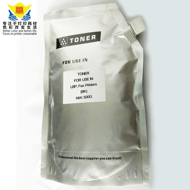 compatible black universal toner powder for canon lbp6000 lbp3000 lbp3300 laser printer LBP series excellent print result
