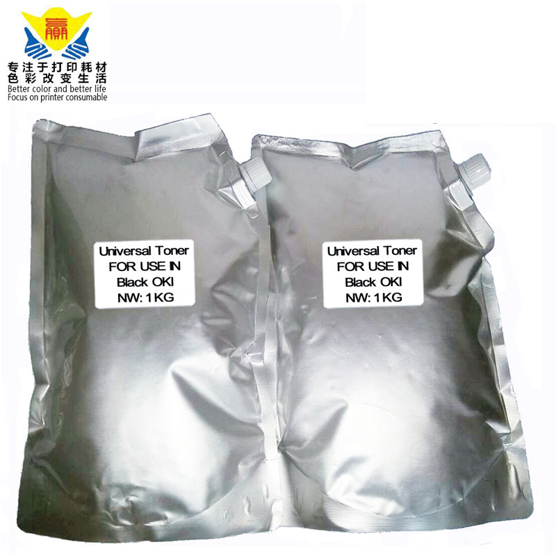 compatible universal black OKI toner powder for B4200 B4250 B431 B411 laser printer excellent print result