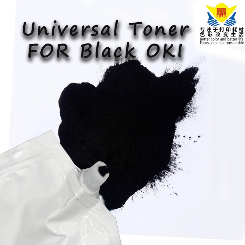 compatible universal black OKI toner powder for B4200 B4250 B431 B411 laser printer excellent print result