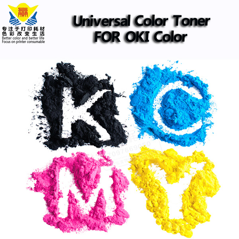 compatible universal color OKI toner powder for c332 c931 c911 c9655 laser printer excellent print result