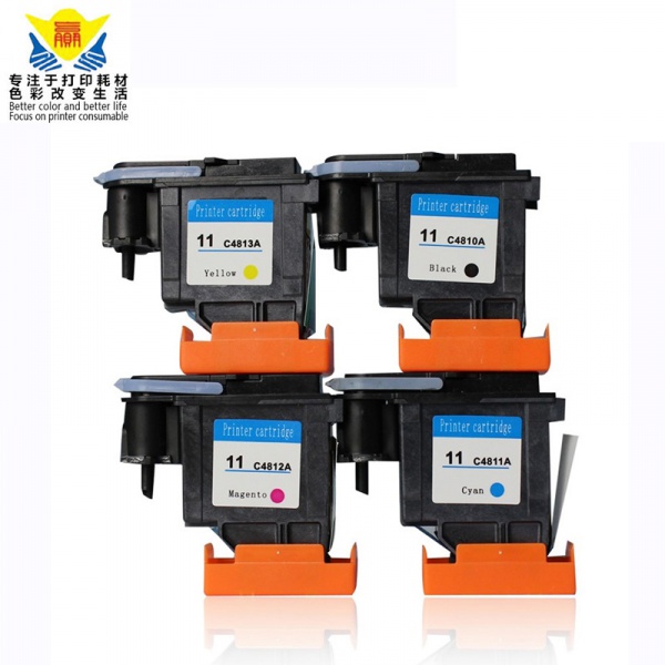remanufactured HP11 color printhead for use designjet 10, 100, 100 Plus, 110 Plus, Business Inkjet 1100d,dm, 2200, 2250