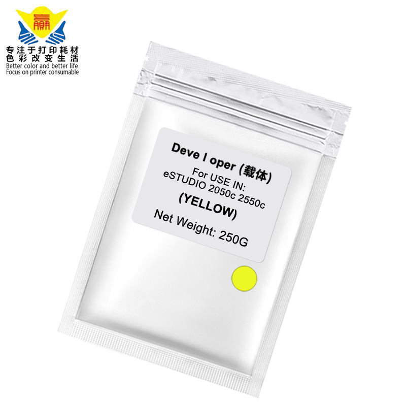 compatible color developer powder for Toshibas eSTUDIO 2050c 2550c 2051c laser printer 250G per bag