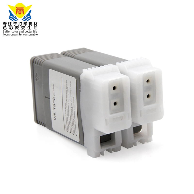 New Compatible 6 color PFI-102 ink cartridge for Canon IPF500 510 610 650 700 wide format plotter