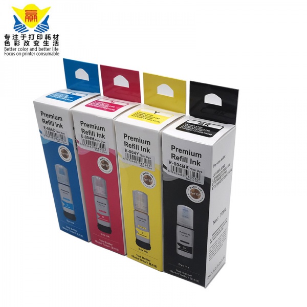 70ml color 002 004 Refill DYE Ink kit for Epson L3118 Inkjet Printer CISS Cartridge Printer Ink