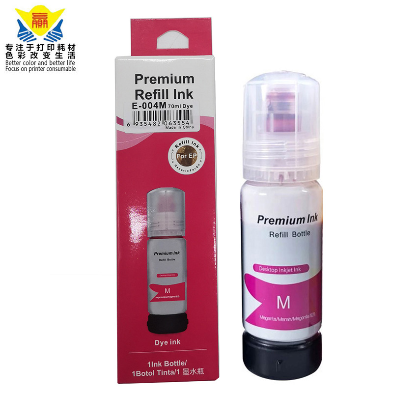70ml color 002 004 Refill DYE Ink kit for Epson L3118 Inkjet Printer CISS Cartridge Printer Ink