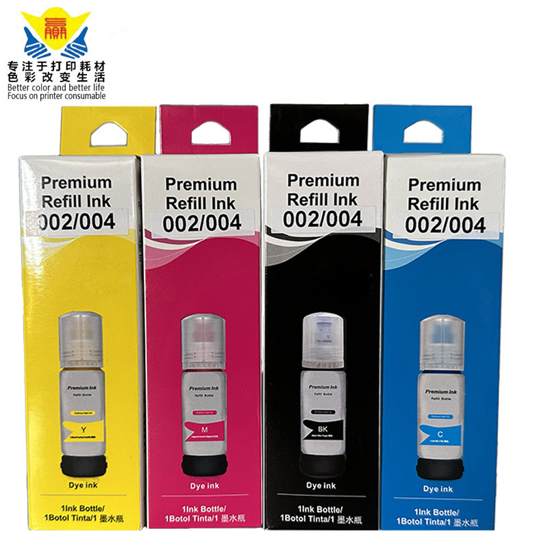 70ml color 002 004 Refill DYE Ink kit for Epson L3118 Inkjet Printer CISS Cartridge Printer Ink