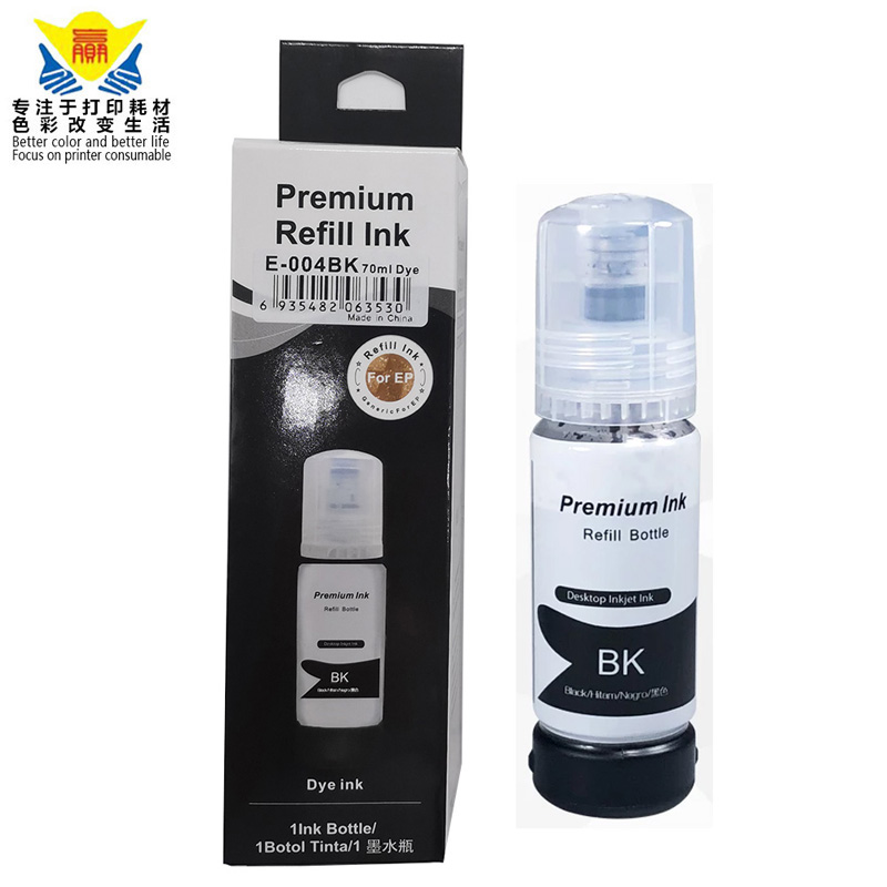 70ml color 002 004 Refill DYE Ink kit for Epson L3118 Inkjet Printer CISS Cartridge Printer Ink