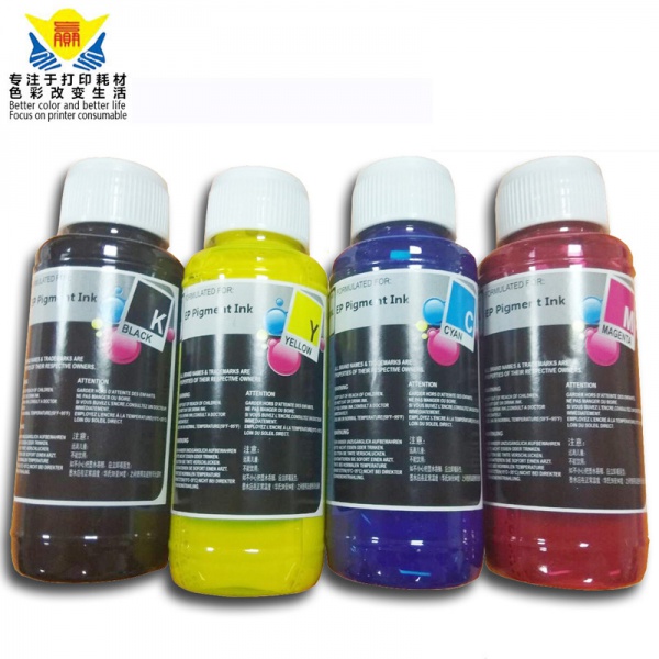 Universal 100ml color Refill Pigment Ink kit for Epson Canon HP Brother DELL Inkjet Printer CISS Cartridge Printer Ink-副本
