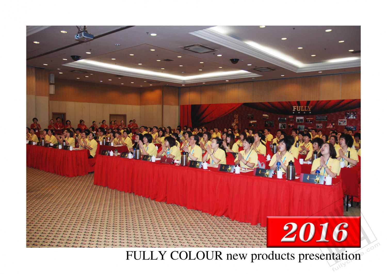 FULLY COLOUR new products presentation