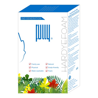 FULLY Second Generation Water Washable Physical Hair Dye Foam