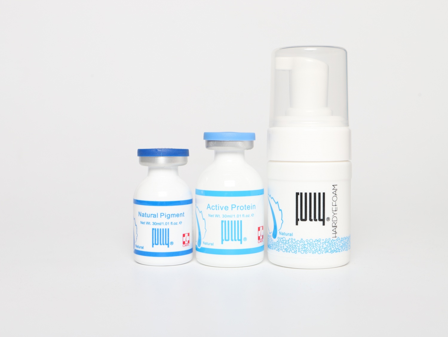 FULLY Second Generation Water Washable Physical Hair Dye Foam