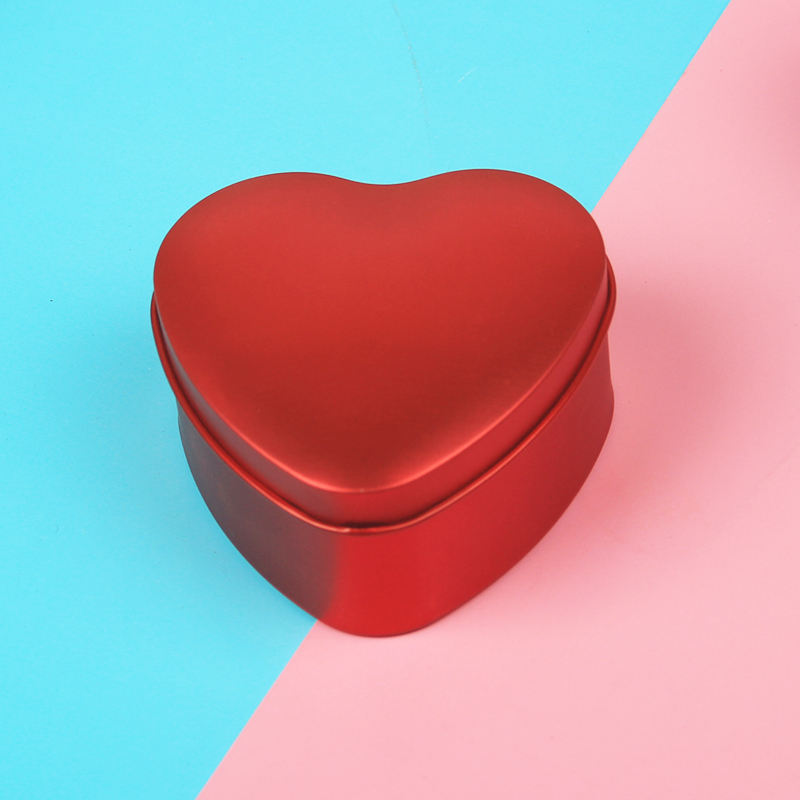 Heart-Shaped Candy Tin Box: A Gift of Sweet Love