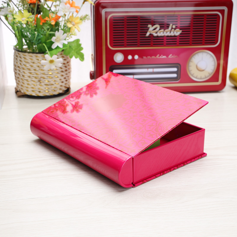 Elevate Your Packaging Game with Customized Design Book-Shaped Tin Box