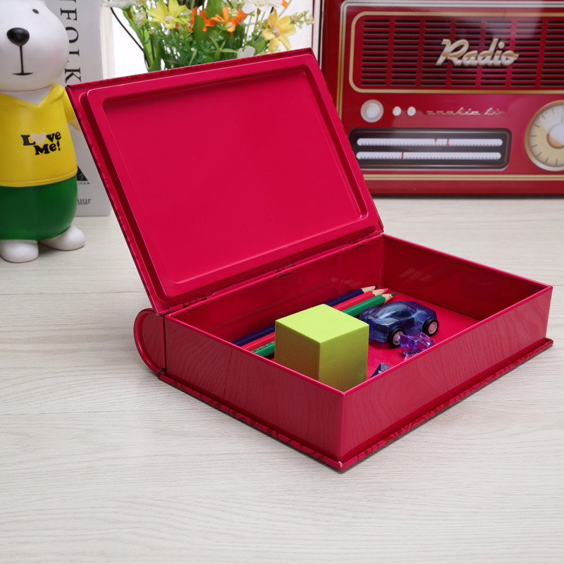 Elevate Your Packaging Game with Customized Design Book-Shaped Tin Box