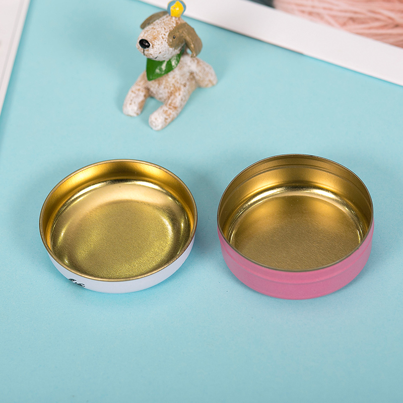 CANDY TIN BOX LIPSTICK TINS LIP CREAM METAL BOX