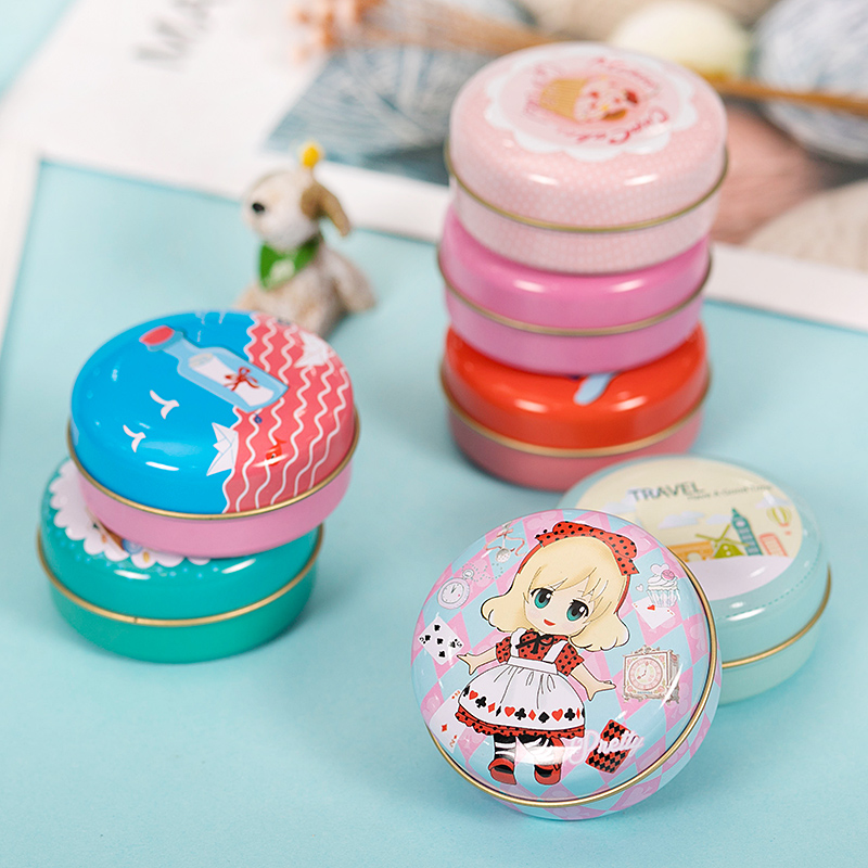CANDY TIN BOX LIPSTICK TINS LIP CREAM METAL BOX