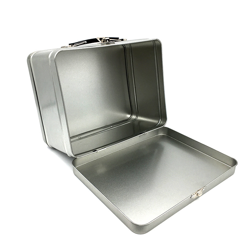 How to make metal tin lunch box with lock and handle