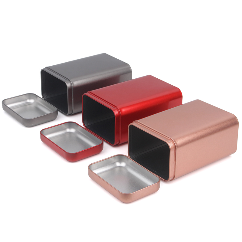 CUSTOMIZED TEA CANS TIN BOX SEALED STORAGE AIRTIGHT TEA TIN CONTAINER