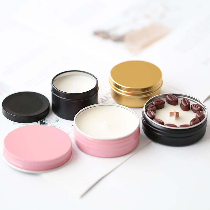 CE Certified Scented Candle Tin Box Aluminum Boxes for Candles