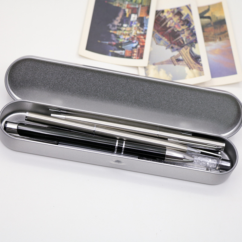 【Factory Direct】Rectangular metal tin pencil box