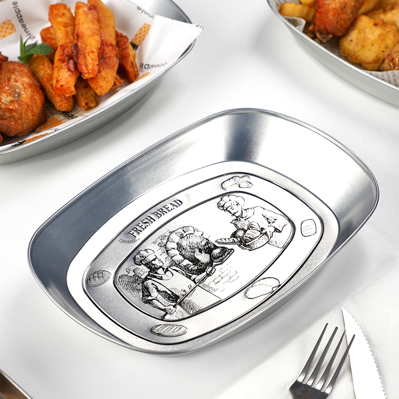 Tin tray manufacturers small fruit retro metal tin trays