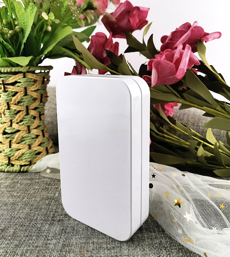 SGS Approved Food Grade Rectangular Cosmetics Tin Box