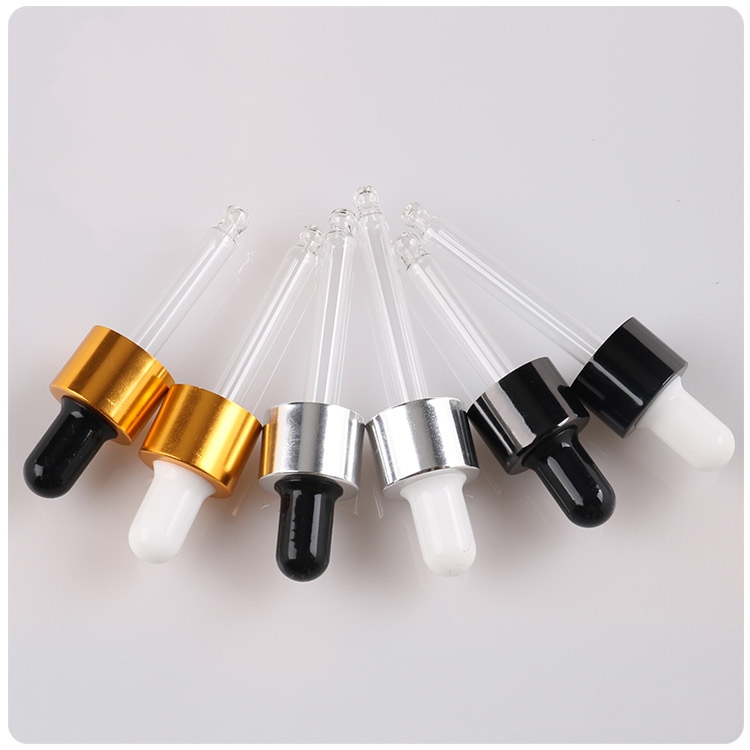 ESSENTIAL OIL GLASS BOTTLE ALUMINUM CAP ALUMINIUM DROPPER CAP ALUMINIUM SHROUD ALUMINUM SLEEVE ALUMINUM COMPONENTS