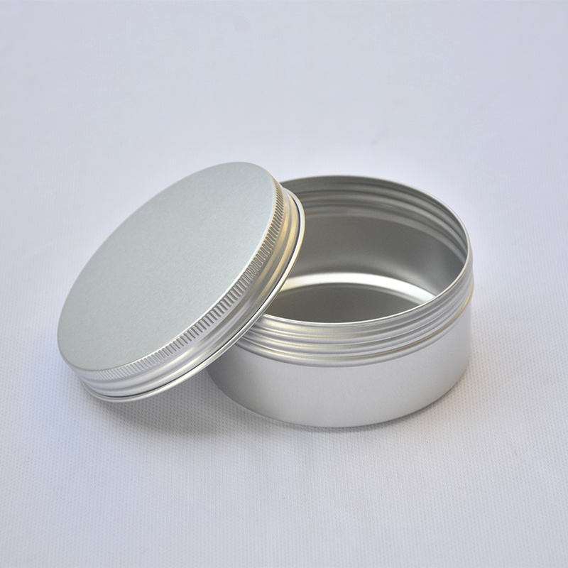 200 G ALUMINUM METAL BOX ALUMINIUM CAN WITH SCREW LID 250 ML