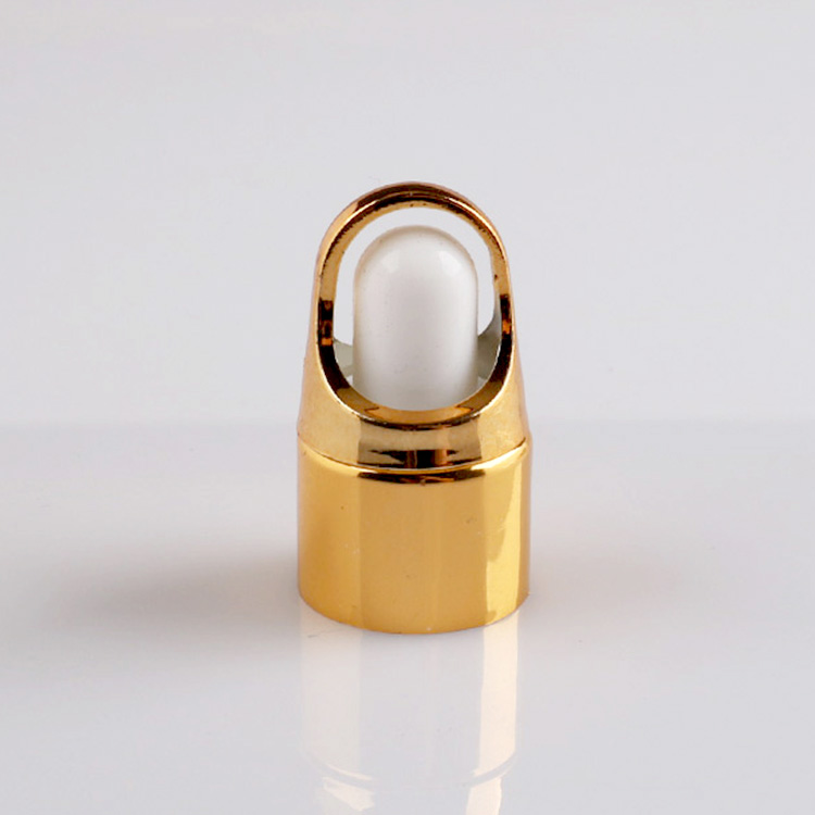 ESSENTIAL OIL GLASS BOTTLE ALUMINUM CAPS DROPPER COVER ALUMINIUM SHROUD ALUMINUM SLEEVE ALUMINUM COMPONENTS