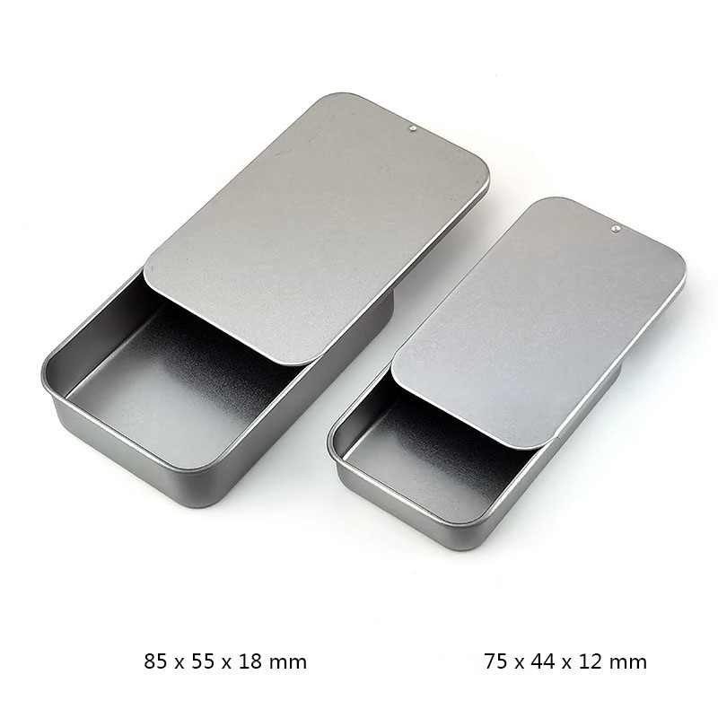 Small sliding tin box mini sliding candy tins