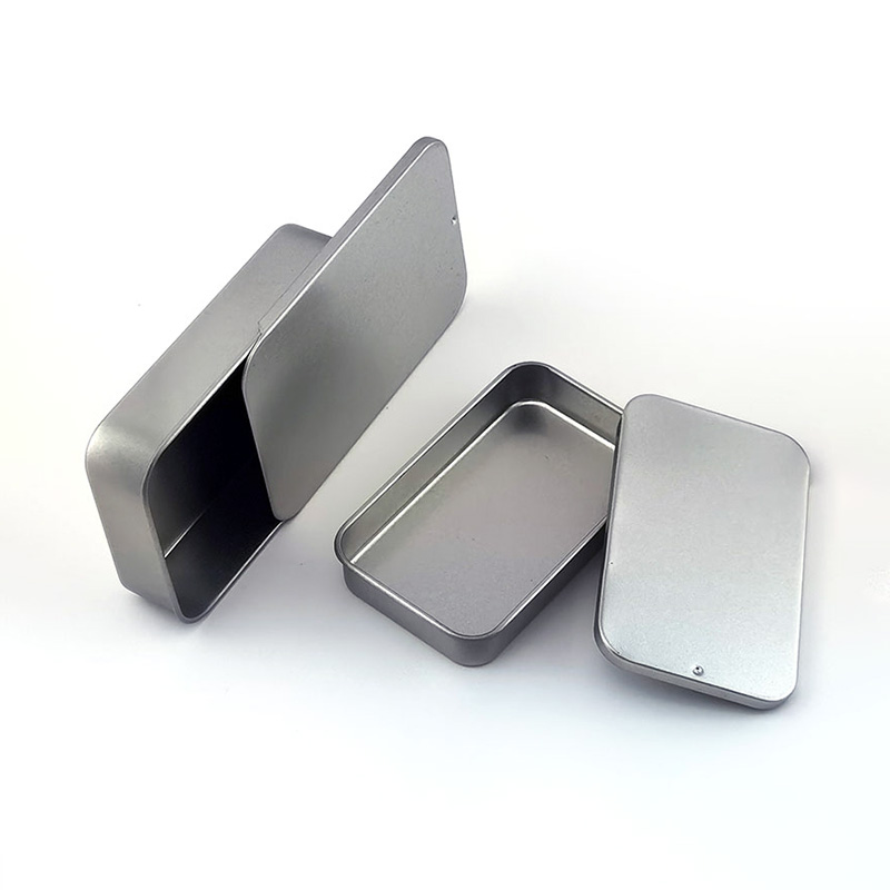 Small sliding tin box mini sliding candy tins