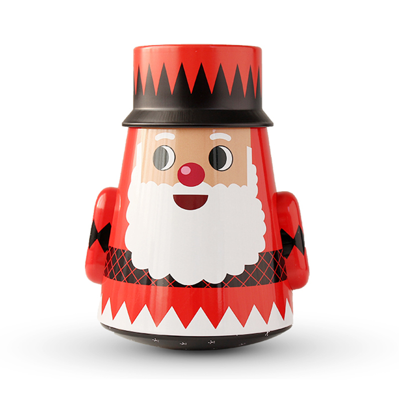 CHRISTMAS METAL BOX CANDY TIN BOX TUMBLER TIN CANS