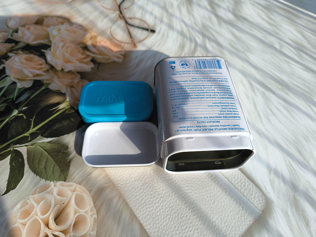 Boost Your Pet Companion's Health with Dog Supplements Tin Box