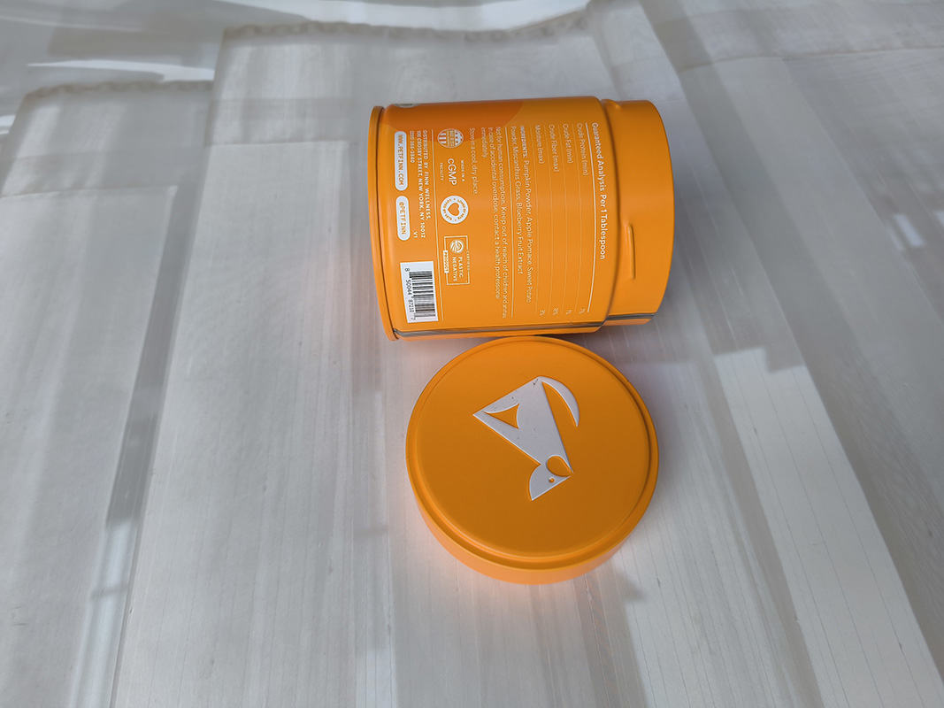 Dog Food Supplement Powder Tin Box-*** Falcon Vision Packing