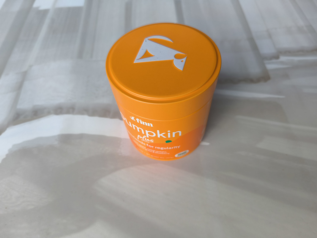 Dog Food Supplement Powder Tin Box-*** Falcon Vision Packing