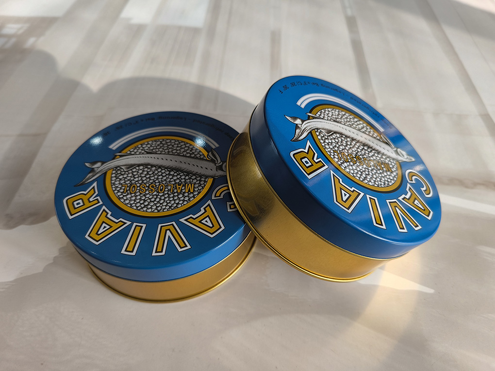 500g caviar tins-Dongguan Falcon Vision Packing Products CO.,Ltd