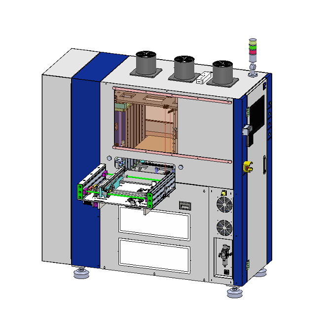 Single-frame cooler