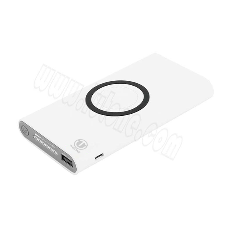 8000mAH Power Bank with Wireless Charger  - A800W