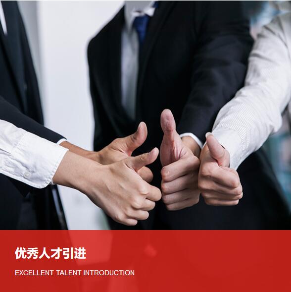 优秀人才引进  EXCELLENT TALENT INTRODUCTION
