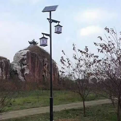 乡村小路太阳能灯4米太阳能庭院灯路灯