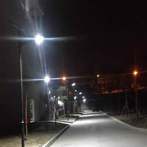 厂区太阳能LED路灯工程4米30瓦工厂照明